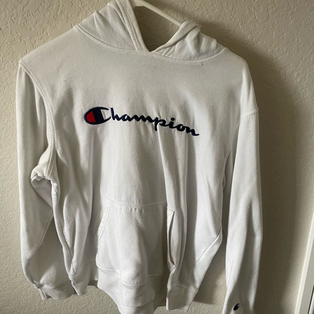 White Champion Graphic Hoodie
Size: XL
#champion
#hoodie
#graphichoodie